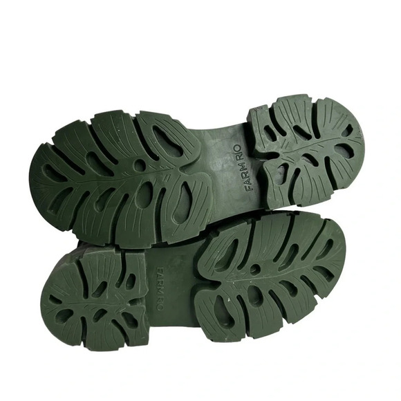 FARM Rio Lug Sole Bootie in Black. Sz: 8.5 - Picture 9 of 11